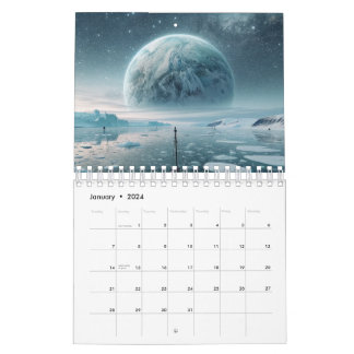 Calendrier Si la planète était des mois