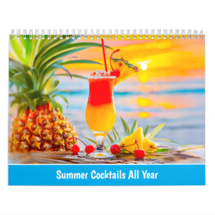 Calendrier Sieste & Détente – Cocktails d'été toute l'année