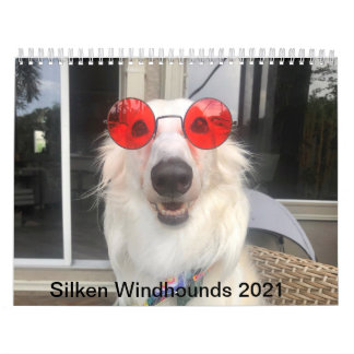 Calendrier Silken Windhounds 2021 - Tous habillés