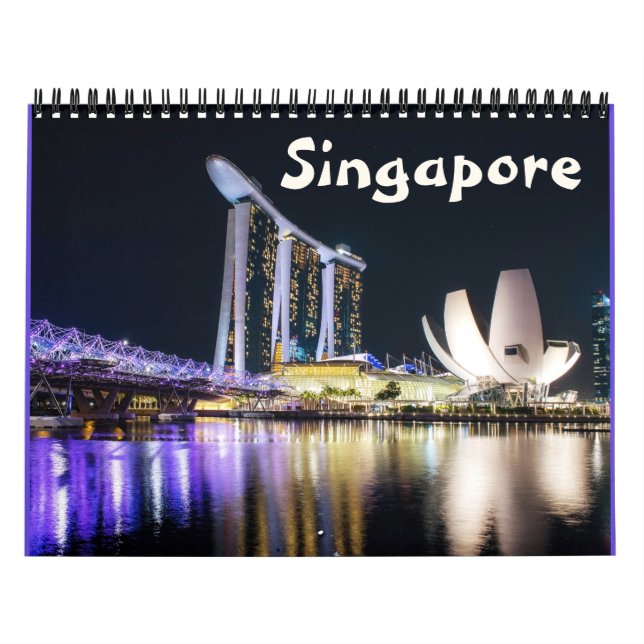 Calendrier Singapour - Asie (Protection)