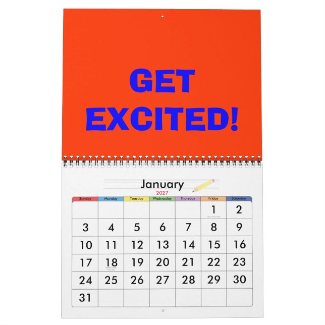 Calendrier Singérisme (Jan 2027)