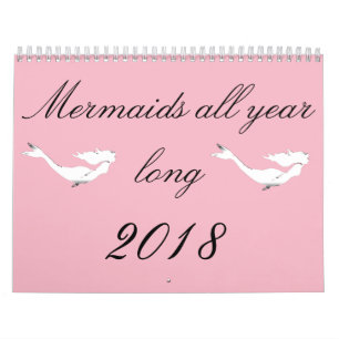 Calendrier Sirènes toute l'année 2018