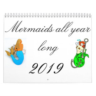 Calendrier Sirènes toute l'année 2019