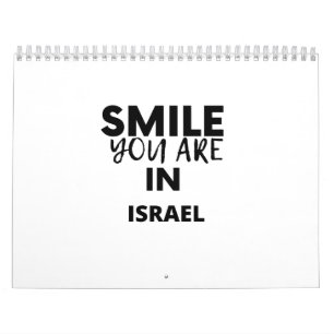 CALENDRIER SMILE YOU ARE IN ISRAEL
