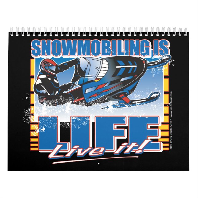 Calendrier Snowmobile Calander (Protection)