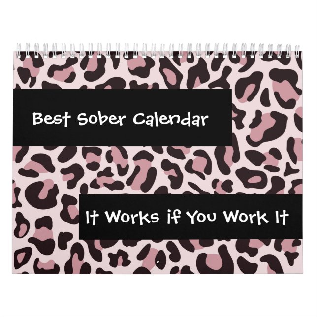Calendrier Sobriety 12 Steps Clean & Sober Recovery Calendar (Protection)