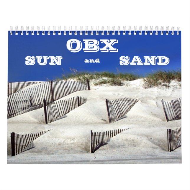 Calendrier Soleil et sable OBX (Protection)