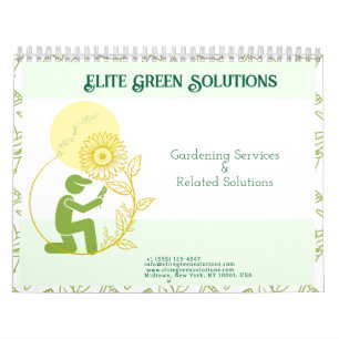 Calendrier Solutions de jardinage et de paysage