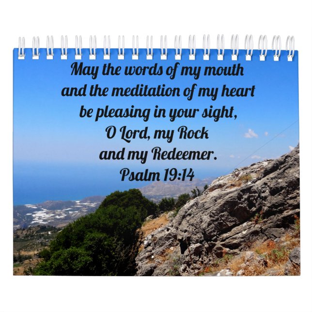 Calendrier Soothing Bible (Protection)