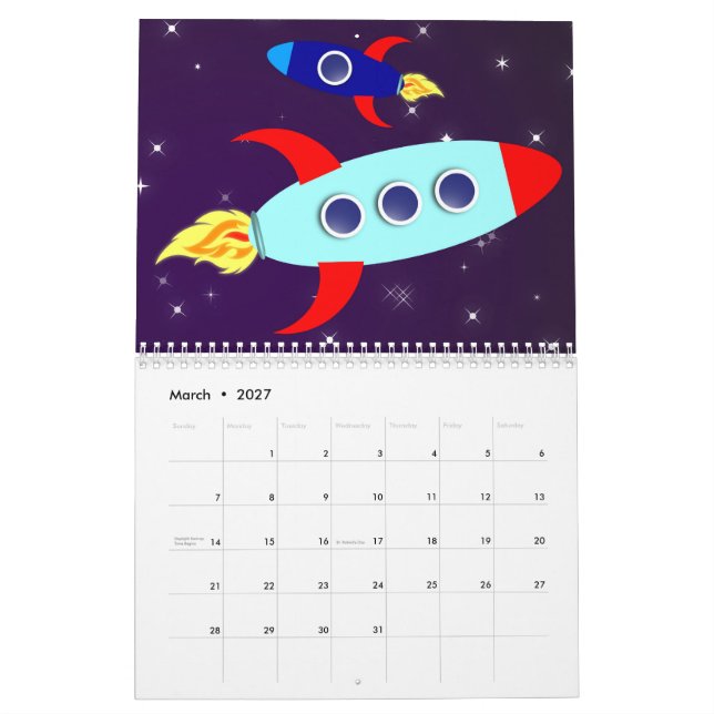 Calendrier Sortez De Ce Monde !  Garçon (Mar 2027)