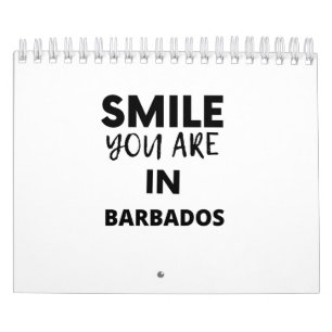 CALENDRIER SOURIRE VOUS ÊTES À BARBADOS
