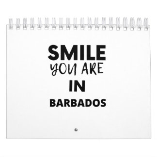 CALENDRIER SOURIRE VOUS ÊTES À BARBADOS