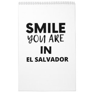 Calendrier SOURIRE VOUS ÊTES AU Salvador