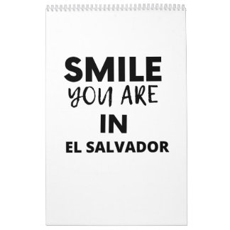Calendrier SOURIRE VOUS ÊTES AU Salvador