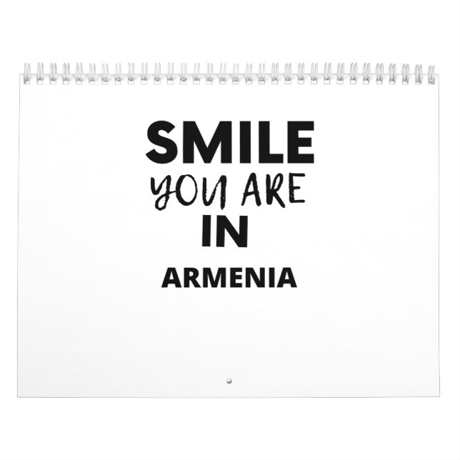 CALENDRIER SOURIRE VOUS ÊTES EN ARMÉNIE (Protection)