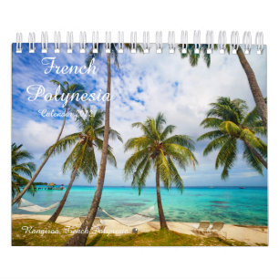 Calendrier souvenir de la Polynésie française 20