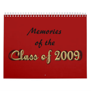 Calendrier Souvenirs de la classe de 2009
