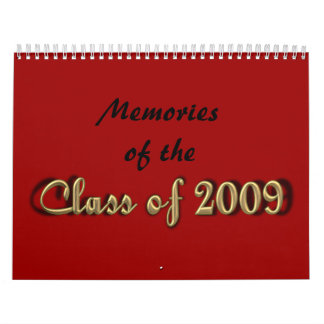 Calendrier Souvenirs de la classe de 2009