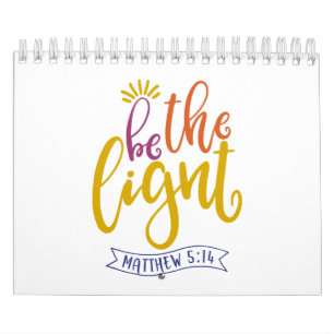 Calendrier Soyez La Lumière Du Monde