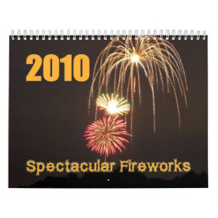 Calendrier spectaculaire des feux d'artifice 2010
