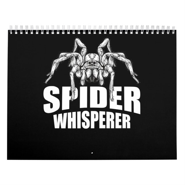 Calendrier Spider Whisperer Halloween Tarantula Spider Cadeau (Protection)