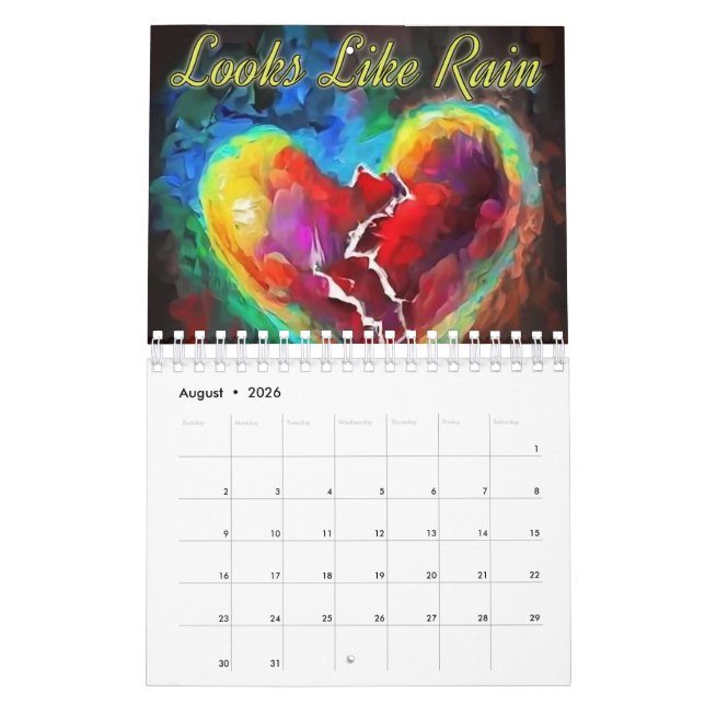 Calendrier Spiral Scotty Allen 2024 (Aug 2026)