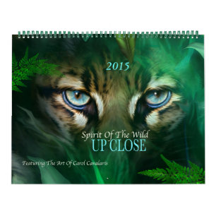 Calendrier Spirit Of The Wild UP CLOSE Art Calendar 2015