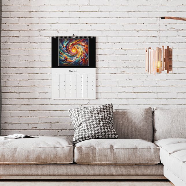 Calendrier spirituel céleste vibrant (Créateur téléchargé)