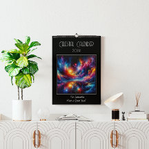 Calendrier Spirituel Vibrant Céleste