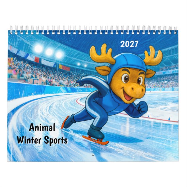 Calendrier Sports d'hiver pour animaux (Protection)