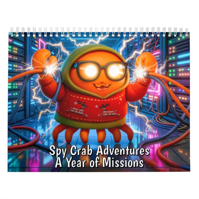 Calendrier Spy Crab Adventures – A Year of Missions (Protection)