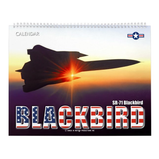 CALENDRIER SR-71 BLACKBIRD (Protection)