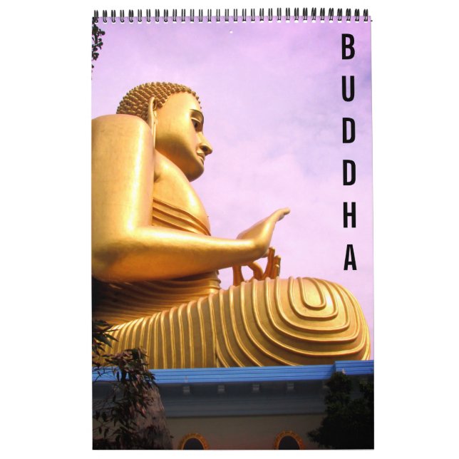 Calendrier statues de Bouddha (Protection)
