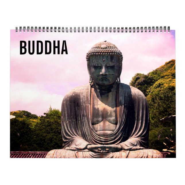 Calendrier statues de bouddha 2026 grandes (Protection)
