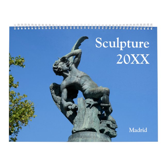 Calendrier Statues et sculptures de 12 mois (Protection)