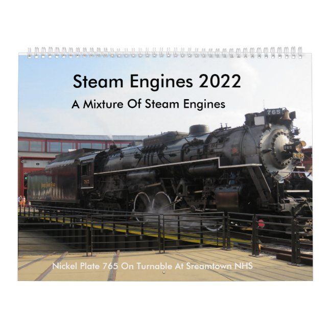Calendrier Steam Engines 2022 Calendar (Protection)