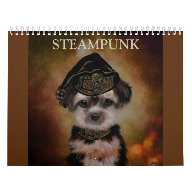 CALENDRIER STEAMPUNK 2025  (Protection)