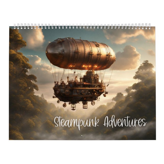 Calendrier Steampunk Adventures Calendar (Protection)