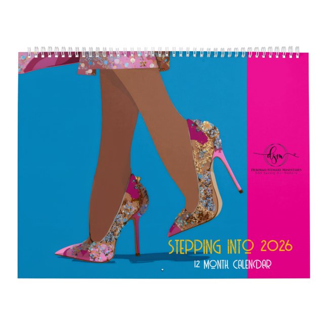 Calendrier STEPPIN INTO 2026 Calendar (Protection)