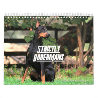 Calendrier Strictement Dobermans 2026