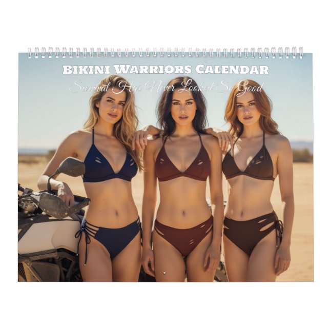 Calendrier Stunning Women in Bikinis Survival & Strength (Protection)