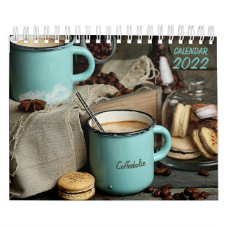 Calendrier Style Agricole Café rustique Deux Page Petit Calen