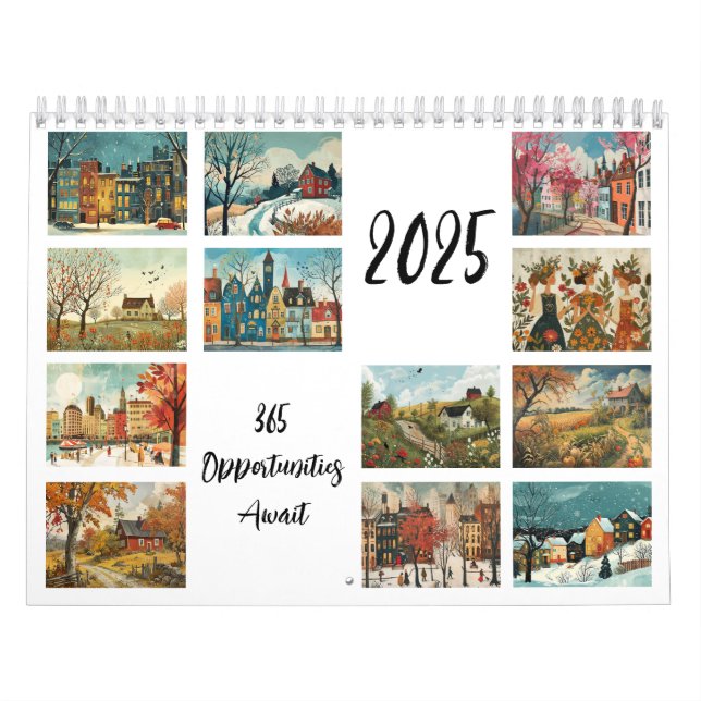 Calendrier Style Scandi 2025 (Protection)