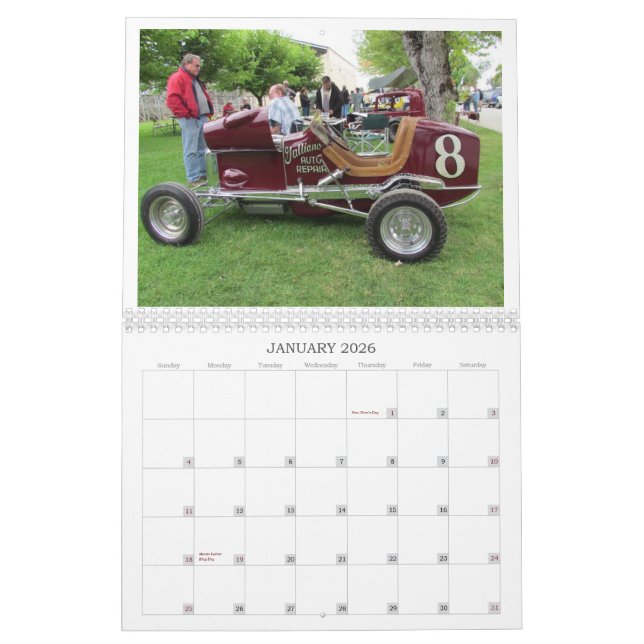 Calendrier Style SUPERMODIFIEDS de San Jose ! (Jan 2026)