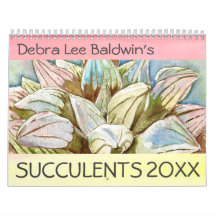 Calendrier Succulents 202X