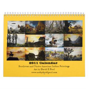 Calendrier Sud-ouest 2011 et art indien indigène