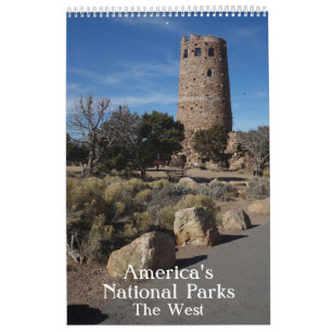 Calendrier Sud-ouest américain de parcs nationaux
