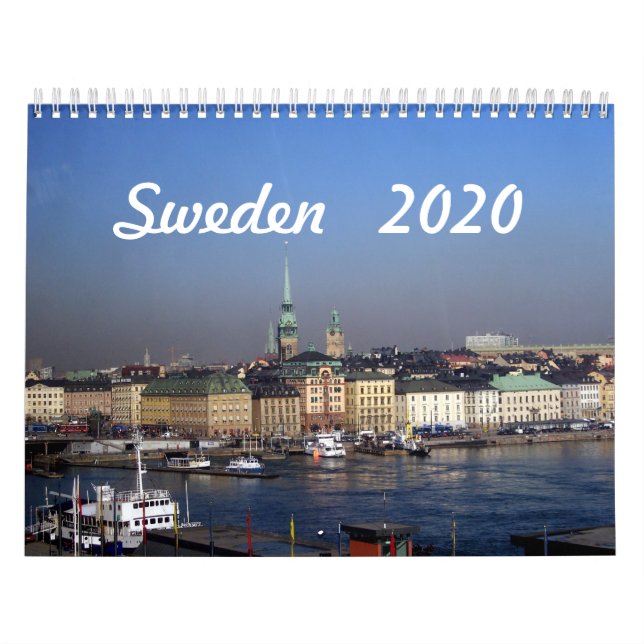 Calendrier Suède - 2020 (Protection)