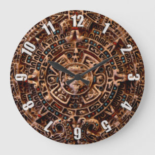 Calendrier Sun Maya Aztec Mexique Horloge historiq