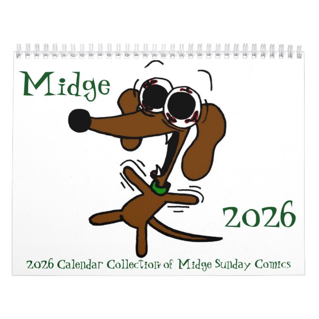 Calendrier "Sunday Comics" 2026 (Protection)